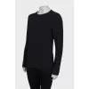 Cashmere black jumper