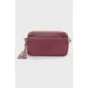 Burgundy tassel bag