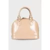 Alma BB Monogram Vernis bag