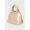 Alma BB Monogram Vernis bag