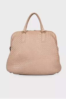 Сумка Nappa Intrecciato Frame Tote Colonial