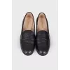Leather classic loafers