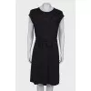 Dress with rose embroidery