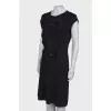 Dress with rose embroidery