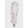 Maxi dress with ruffles