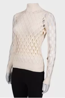 Golf with a cut-out pattern