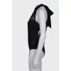 Polka dot translucent bodysuit