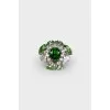 Rhinestone ring