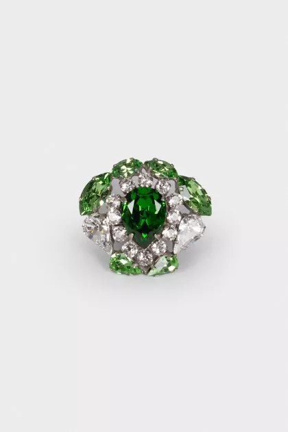 Rhinestone ring