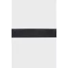 Signature leather belt