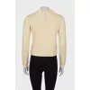 Yellow wool jumper