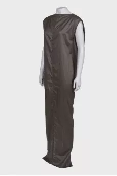 Cotton jute maxi dress