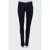 Navy blue straight fit jeans