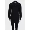 Black fringed shirt