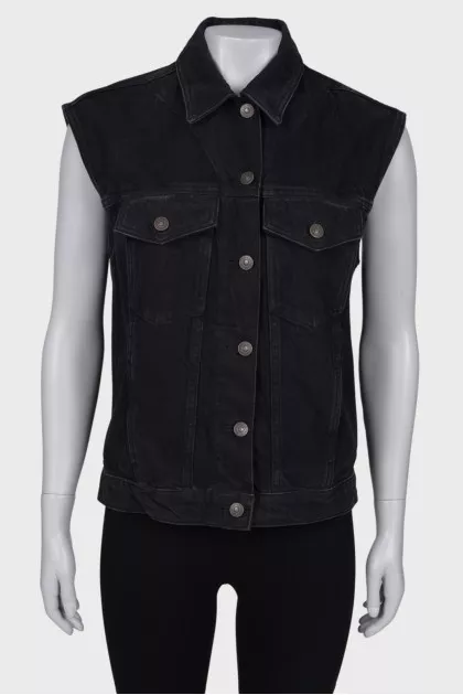 Kaimuki denim vest