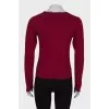 Red cotton longsleeve