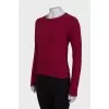 Red cotton longsleeve