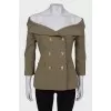 Off shoulder jacket