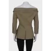 Off shoulder jacket