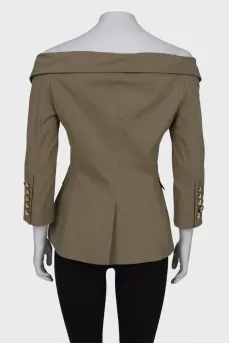 Off shoulder jacket