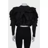 Ruffle crop top