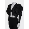 Ruffle crop top