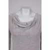 Gray dress body-con shape