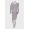 Gray dress body-con shape