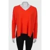 Cashmere coral sweater