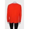 Cashmere coral sweater