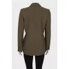 Classic green jacket with tag