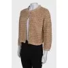 Knitted wool cardigan