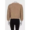 Knitted wool cardigan