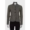 Gold textured Jacket