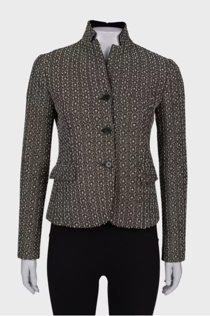 Gold textured Jacket
