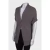 Cashmere cardigan with sequins