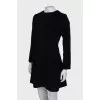 Velor black dress