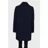Wool dark blue coat