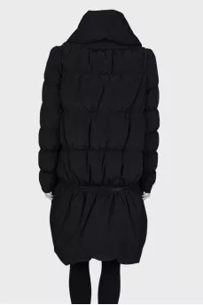 Black down jacket transformer
