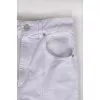 White wide jeans