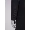 Fitted silhouette wool coat