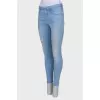 Light blue ripped effect jeans