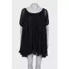 Silk translucent dress