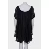 Silk translucent dress