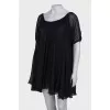 Silk translucent dress