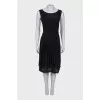 Front pleated dress