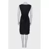 Front pleated dress