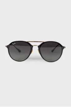 Gold metal Sunglasses