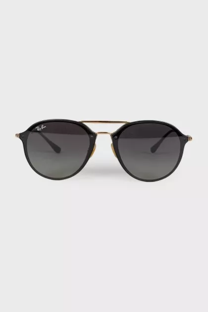 Gold metal Sunglasses