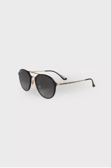 Gold metal Sunglasses